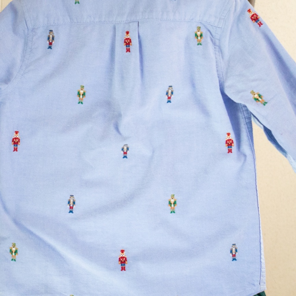 Janie & Jack Boys Oxford Shirt Set - Picture 5 of 11
